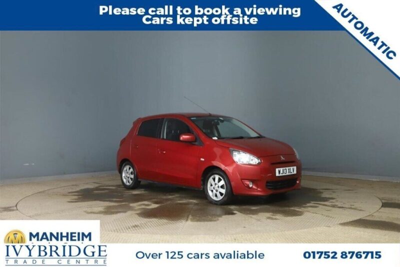 2013 Mitsubishi Mirage 1.2 3 Hatchback 5dr Petrol CVT Euro 5 (s/s) (79 ps) Hatch Image