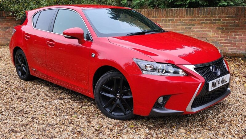 2014 (14) Lexus CT 200h F-Sport * STUNNING * Leather, Sat Nav, DAB, Park-Assist Image