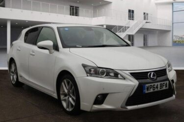 2014 Lexus CT 200h 1.8 Advance 5dr CVT Auto HATCHBACK PETROL/ELECTRIC Automatic Image