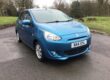 2014 Mitsubishi Mirage 1.2 3 5dr CVT HATCHBACK Petrol Automatic Image
