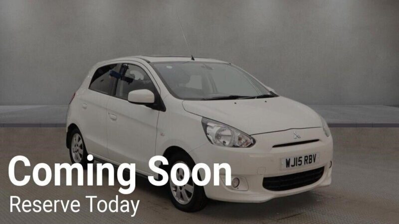 2015 Mitsubishi Mirage 1.2 3 5dr CVT HATCHBACK PETROL Automatic Image