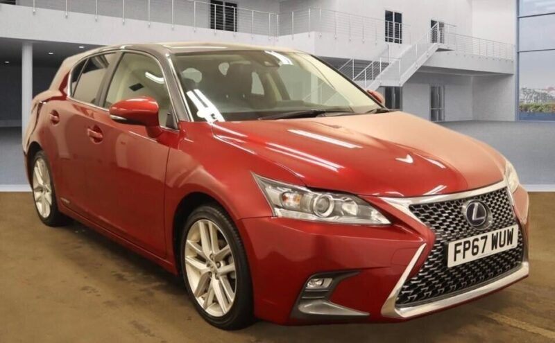 2018 Lexus CT 200h 1.8 Luxury 5dr CVT HATCHBACK PETROL/ELECTRIC Automatic Image