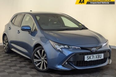 2021 71 TOYOTA COROLLA 1.8 VVT-H DESIGN CVT EURO 6 (S/S) 5DR SERVICE HISTORY Image