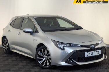 2021 71 TOYOTA COROLLA 1.8 VVT-H DESIGN CVT EURO 6 (S/S) 5DR SERVICE HISTORY Image