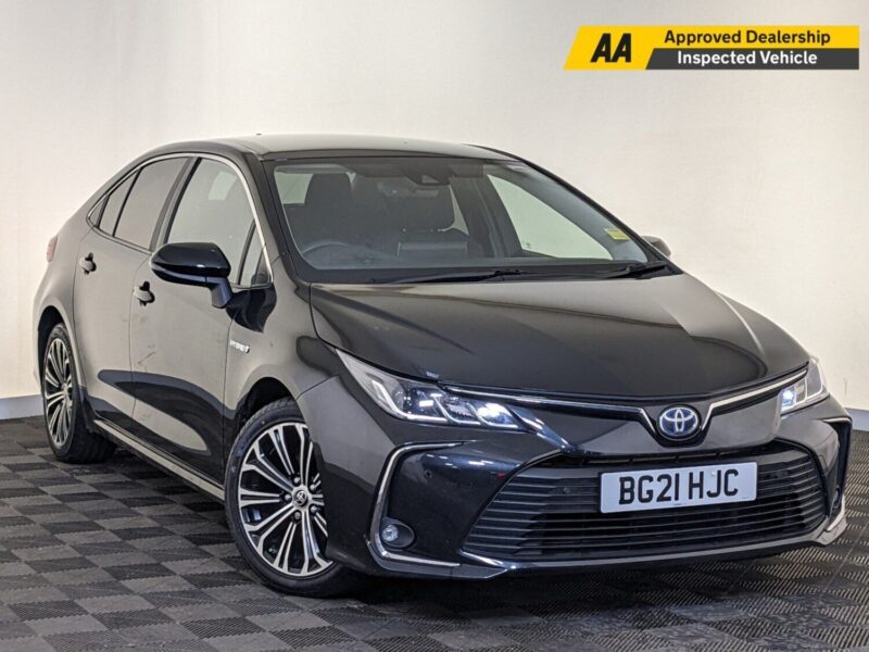 2021 TOYOTA COROLLA 1.8 VVT-H DESIGN CVT EURO 6 (S/S) 4DR SERVICE HISTORY SATNAV Image