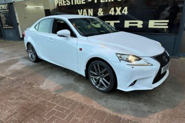 LEXUS IS 2.5 300h F Sport White Auto Petrol Hybrid 2014 Image