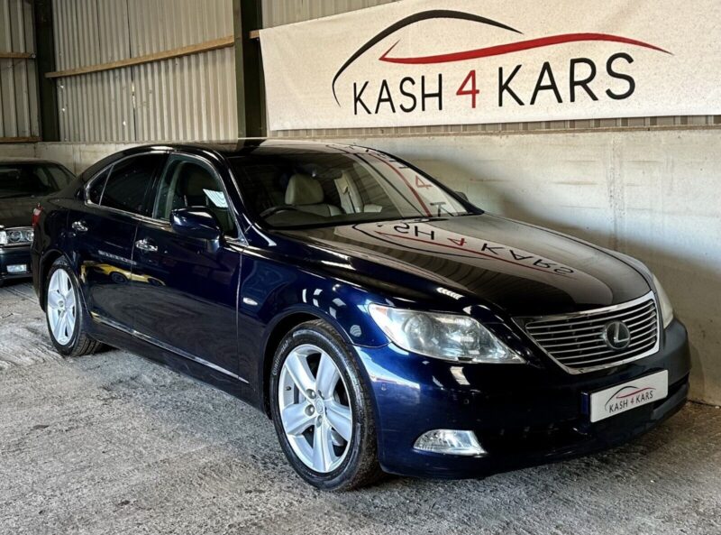 RARE 2009 BLUE LEXUS LS 460 SE-L 4.6 V8 PETROL AUTO FULLY LOADED SPEC ULEZ Image