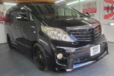 Toyota Alphard 2.4 black automatic 8 seater sunroofs fresh japanese import 2010 Image