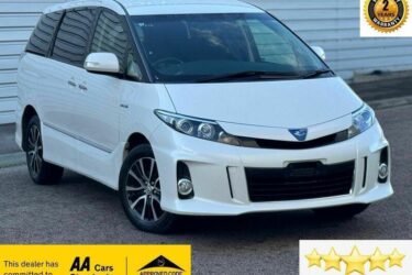 TOYOTA ESTIMA 2.4 PETROL HYBRID 2013(13) ULEZ FREE,7 SEATERS Image