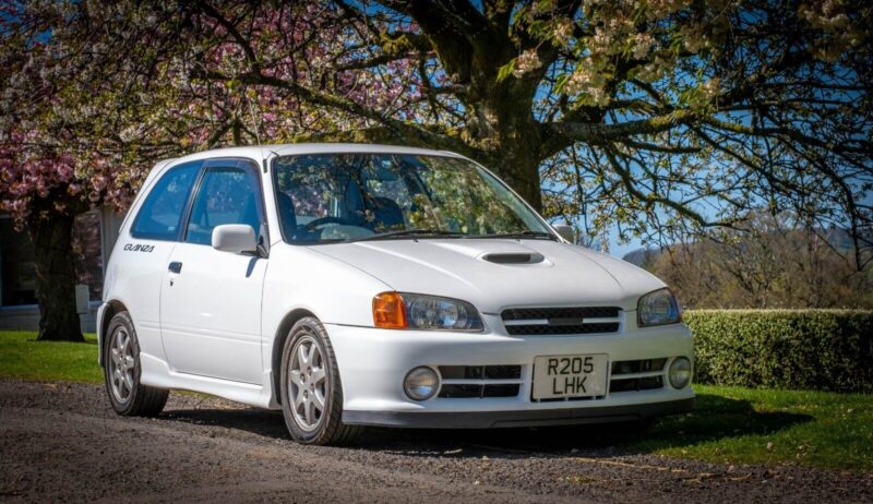 TOYOTA STARLET Glanza V turbo very rare original condition 67k miles bargain Image