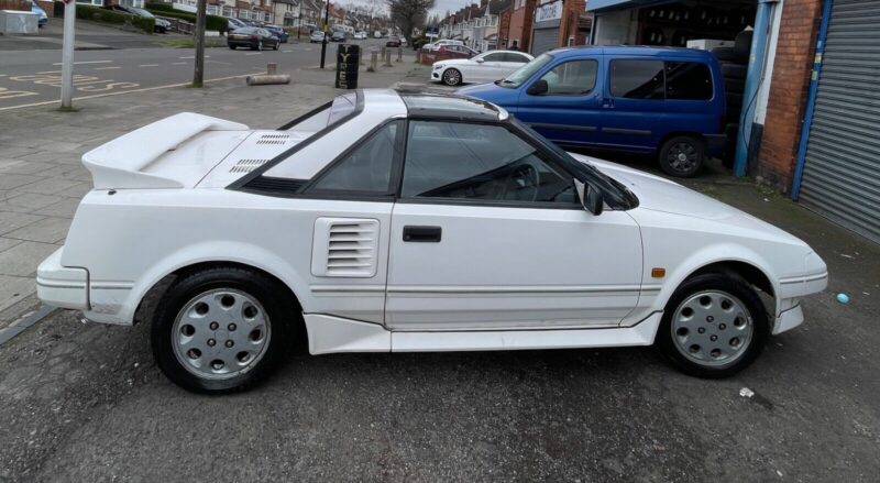 1989 Toyota Mr2 1.6 GT T Bar Leathers Collectors Classic White 4AGE GT S/History Image