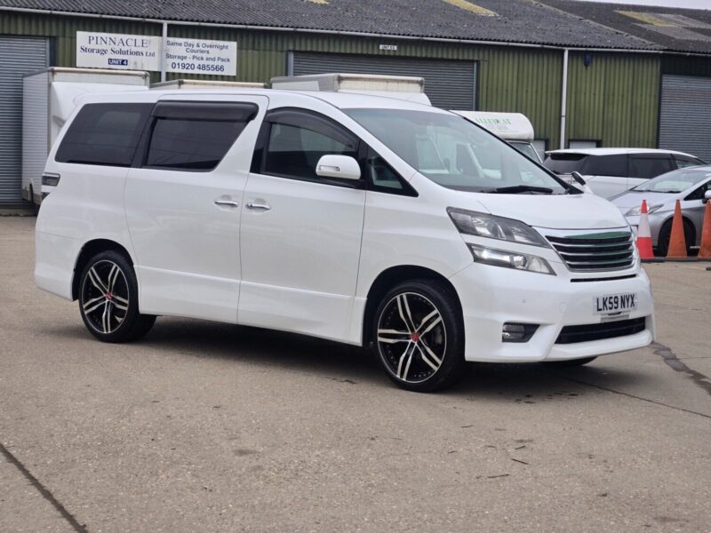 2009 Toyota Vellfire Alphard 8 seater Fresh Import warranted mileage ULEZ/LEZ MP Image