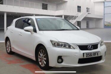 2012 Lexus CT 200h 1.8 SE-L 5dr CVT Auto HATCHBACK PETROL/ELECTRIC Automatic Image