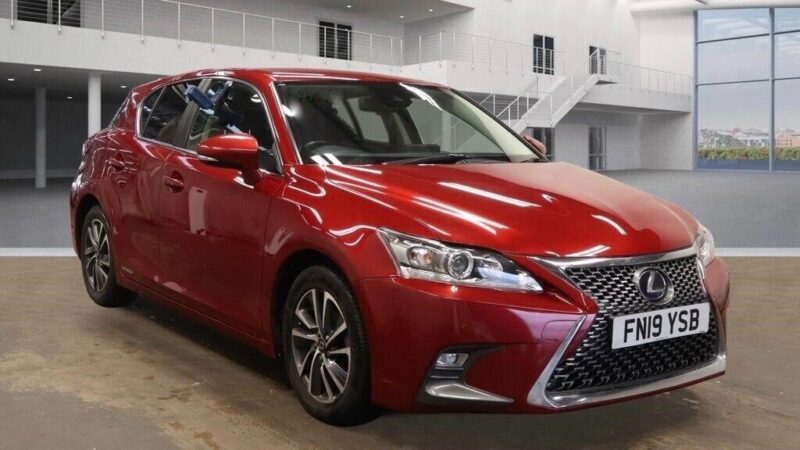 2019 Lexus CT 200h 1.8 5dr CVT HATCHBACK PETROL/ELECTRIC Automatic Image