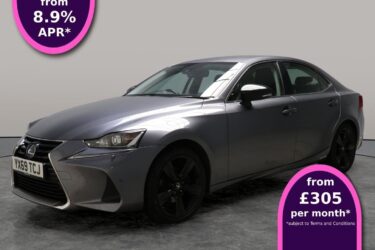 2019 Lexus IS 300h 4dr CVT Auto SALOON PETROL/ELECTRIC Automatic Image