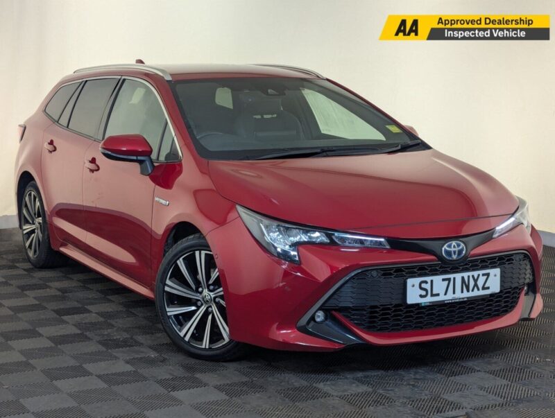 2021 TOYOTA COROLLA 1.8 VVT-H DESIGN TOURING SPORTS CVT EURO 6 (S/S) 5DR 1 OWNER Image