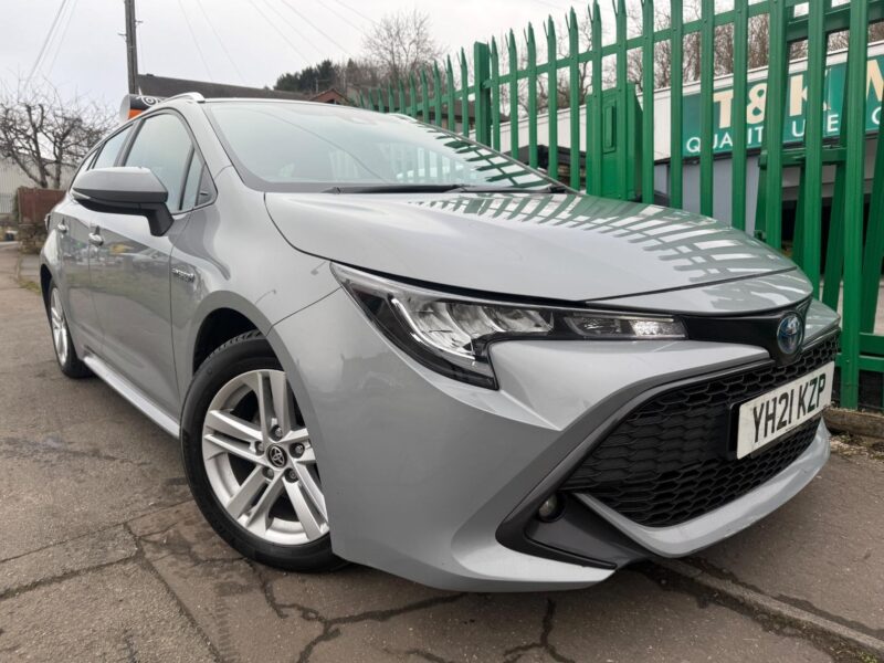 2021 toyota corolla 1.8 VVT-i Hybrid Icon 5dr ESTATE CVT grey Image