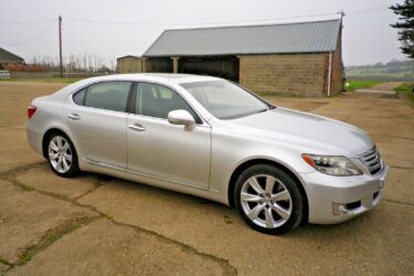 LEXUS, LS600HL, 2010, only 49k, silver,unmarked. Image