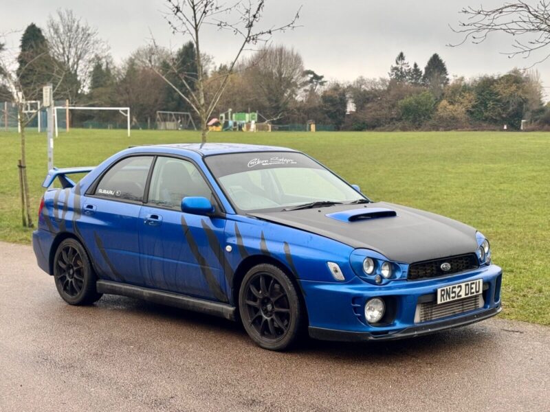 Subaru Impreza WRX 2.0 Turbo Blue 2002 Saloon Project Image