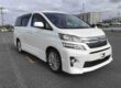 Toyota vellfire / alphard 2.4 petrol grade 4.5B car vx report/bimta in stock Image