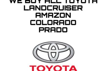WE PURCHASE ALL TOYOTA LAND CRUISERS. ANY YEAR AND MODEL Image