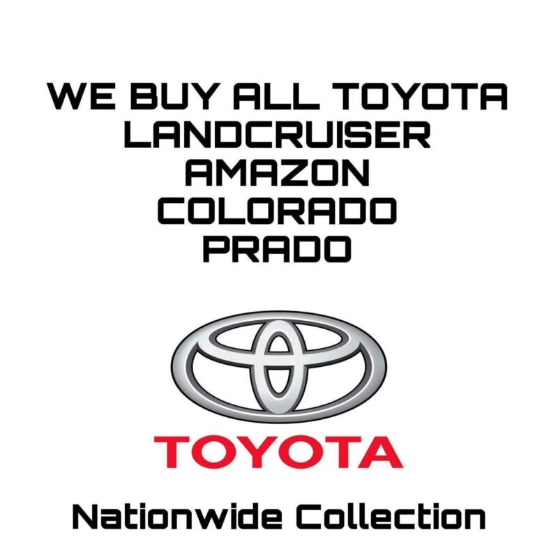 WE PURCHASE ALL TOYOTA LAND CRUISERS. ANY YEAR AND MODEL Image